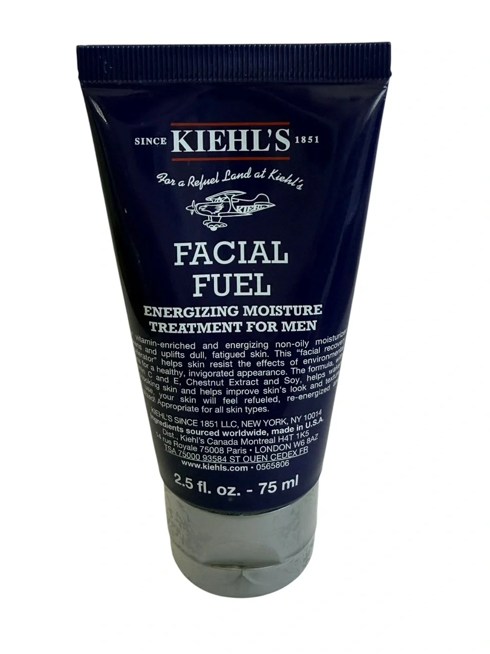 Kiehl’s Facial Fuel Energizing Moisture Treatment for Men 2.5 fl oz Sealed